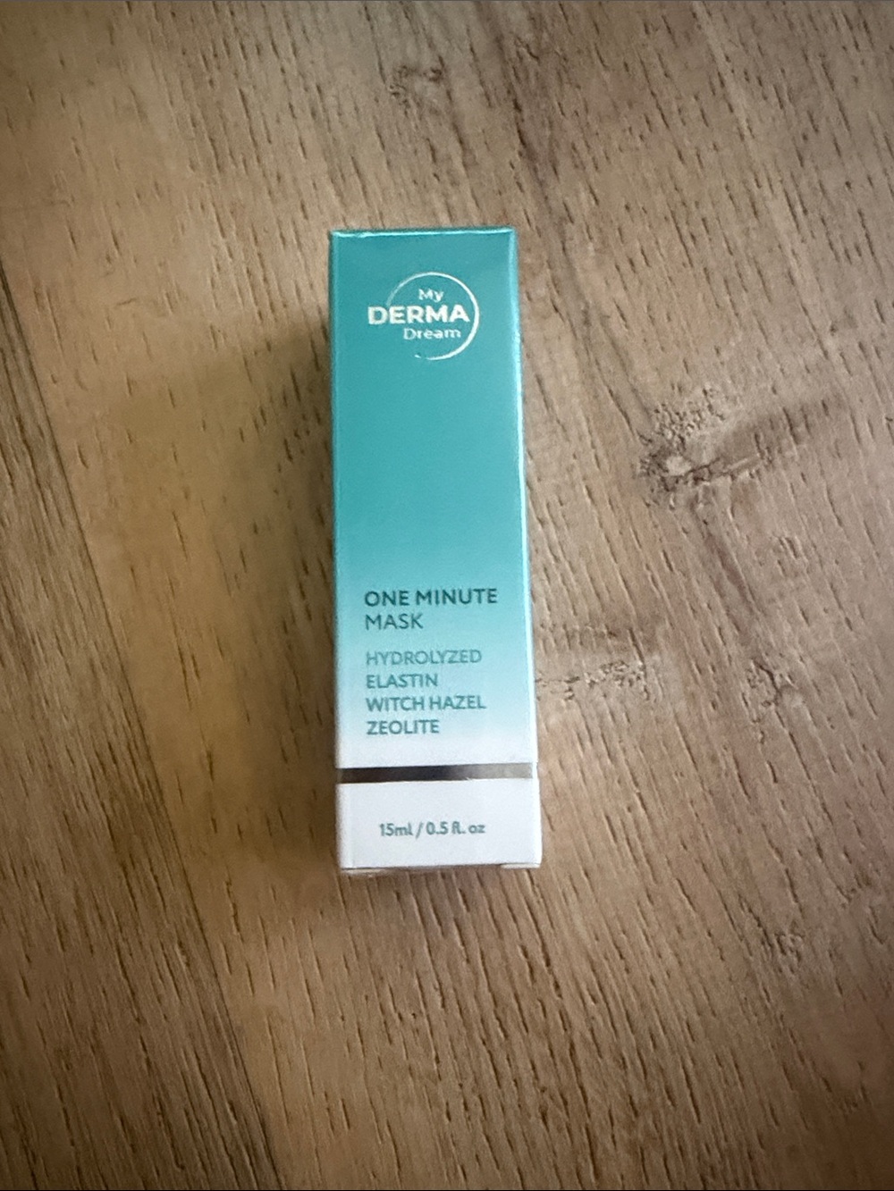 MyDerma Dream One Minute Mask - Teal/White Hydrating Face Mask